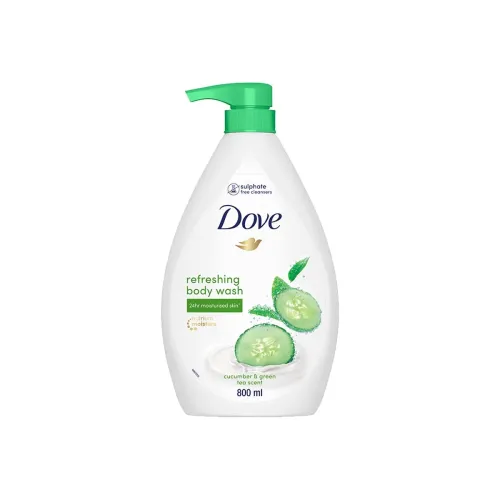Image of Dove Refreshing Body Wash, Cucumber & Green Tea Scent, 800ml