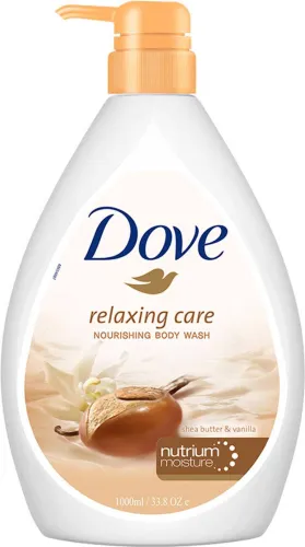 Image of DOVE Relaxing Shea Butter Body Wash 1000ml