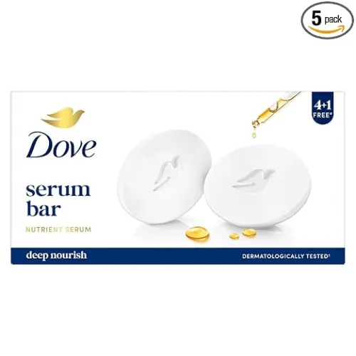 Image of Dove Serum Bar with Nutrient Serum 625g (125g x 5)