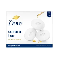 Dove Serum Bar | with Nutrient Serum | Deep Nourish | 875g (125g x 7)