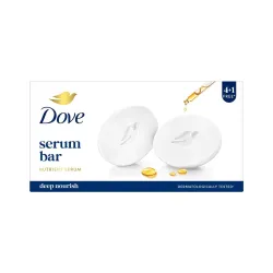 Dove Serum Bar | with Nutrient Serum | Deep Nourish | 625g (125g x 5)