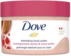  DOVE Shea Butter & Pomegranate Exfoliating Scrub