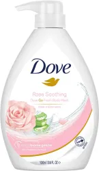 DOVE Soothing Rose & Aloe Vera Body Wash, 1000ml