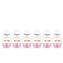 Dove Women Set of 6 Eventone Antiperspirant Deodorant Underarm Roll On - 50 ml each