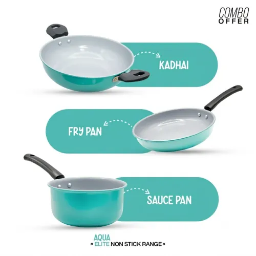 Image of Dozy Induction Bottom Non-Stick Coated Cookware Set