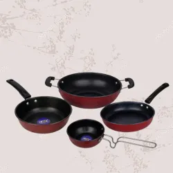 Dozy Induction Bottom Non-Stick Coated Cookware Set