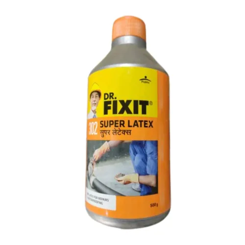 Image of DR. FIXIT 302 SBR Latex Super Latex SBR Latex For Waterproofing , Toilets - 500 gm, (Grey) (1Pc)