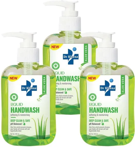 Image of Dr. Kleenz Aloe Vera Hand Wash (Pack of 3 x 250ml)