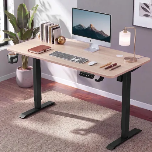 Image of Dr Luxur Stallion Electric Standing Desk | Height Adjustable 70-114cm