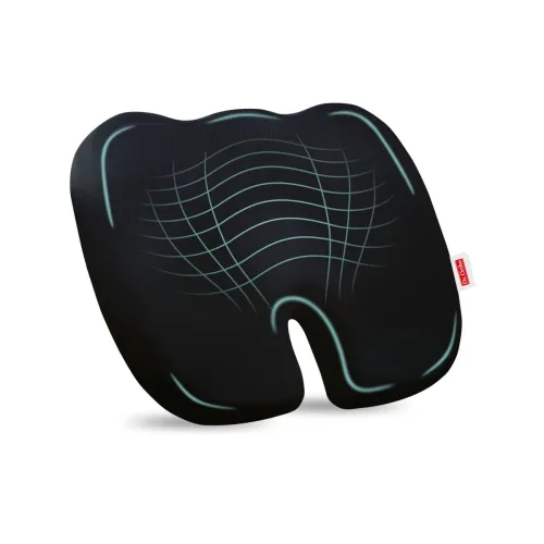 Image of Dr.Ortho Coccyx Seat Cushion for Tailbone Pain Relief, Lower Back Pain Relief, Sciatica, Orthopedic Memory Foam Chair Cu