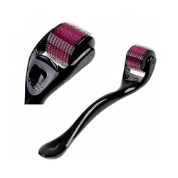 Dr. Pen Derma Roller 1mm, with 540 Titanium Needles For Scalp, Face and Beard