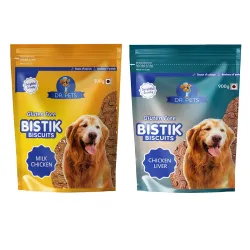 Dr. Pets Bistik Dog Biscuits 900g Pack of 2