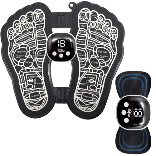 Image of Dr Physio USA 1035 EMS Rechargeable Foot Massager Mat Machine
