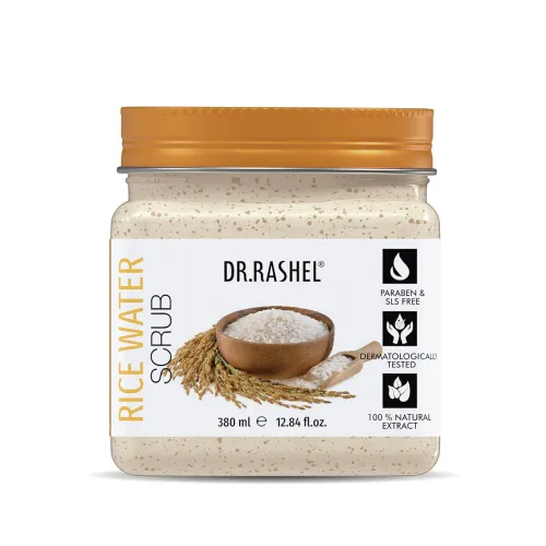 Image of DR.RASHEL Rice water Face Scrub For Men & Women (380 Ml)