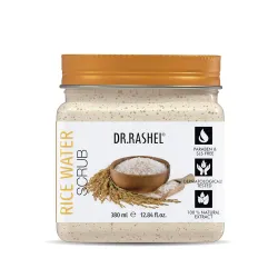 DR.RASHEL Rice water Face Scrub For Men & Women (380 Ml)