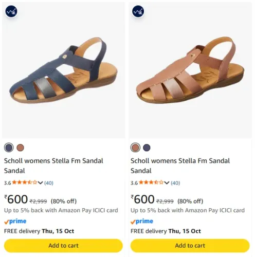 Image of Dr. Scholl's Scholl Women's Sandal at minimum 80% Discount