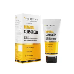 Dr. Sheths Mineral Sunscreen SPF 50 PA+++50g