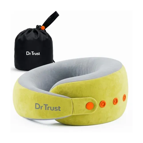 Image of Dr Trust USA Cocoon 3219 Travel Neck Pillow with 4 Adjustable Buttons