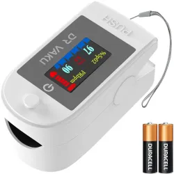 DR VAKU® Fingertip Pulse Oximeter – SpO2 & Heart Rate