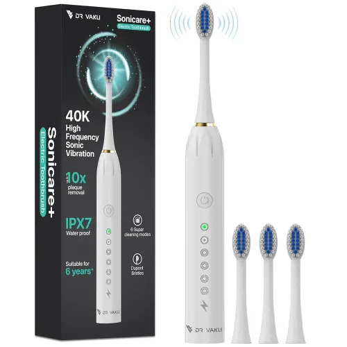 Image of DR VAKU® Sonicare+ Electric Toothbrush for Men Woman 