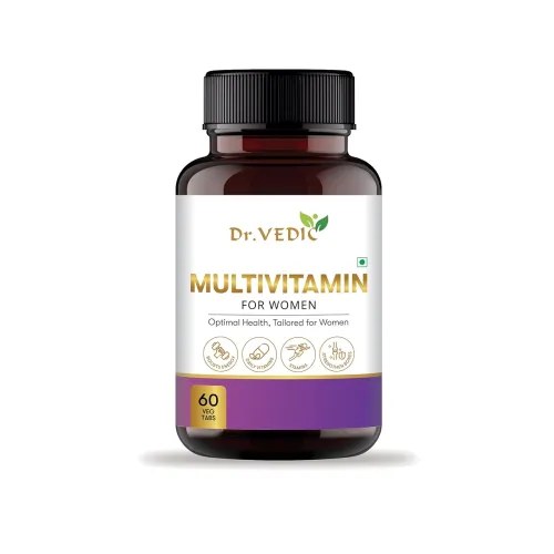 Image of Dr Vedic Women Multivitamin Tablets (60 Tablets)