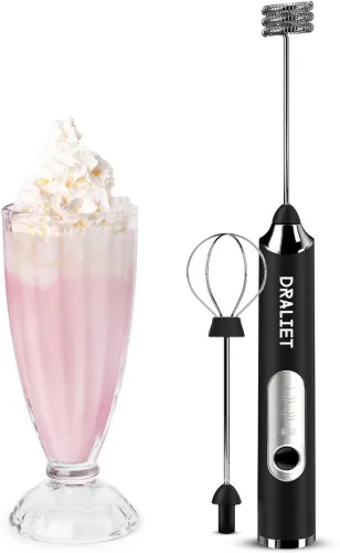 Image of DRALIET 50 W Black Hand Blender, Electric Whisk