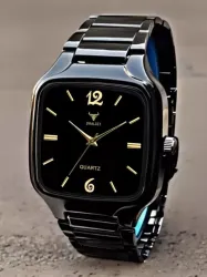 DRALIET RD-9102 Elegant Series Square Quartz For /Boys Analog Watch - For Men