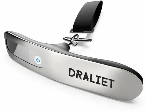 Image of DRALIET Weighing Scale for Luggage (Silver_ELS) Weighing Scale