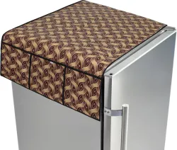 Dream Care Refrigerator Cover (Width: 58 cm, Multicolor)