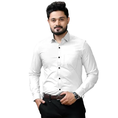 Image of Dream Crushers Men's Slim Fit Striped Formal Shirt 