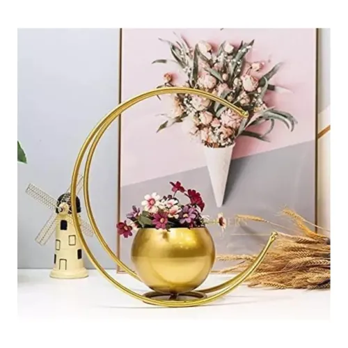 Image of Dream Deco Metal Moon Shape Vase