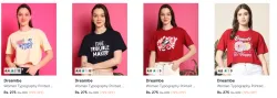 Dreambe women crop tops upto 70% off