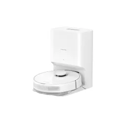 DREAME D10 Plus Gen 2 Robot Vacuum and Mop, Self-Emptying with 90-Day Dust Storage, 6,000Pa Suction for Carpets & Pet Hair, LiDAR Smart Navigation, 285-Min Runtime, Multi-Floor Mapping, Whit...