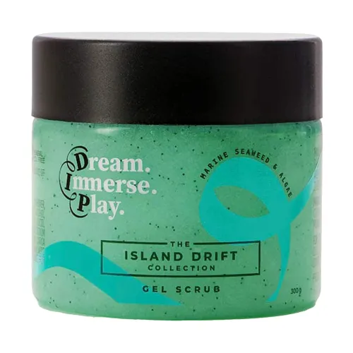 Image of Dream. Immerse. Play Island Drift Gel Scrub Marine Seaweed & Algae