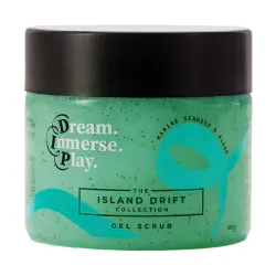 Dream. Immerse. Play Island Drift - Gel Scrub - Marine Seaweed & Algae - Removes Blackheads + Exfoliating - For Varied Skin Types