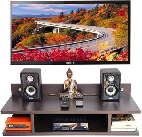 Image of DreamyDesign TV Box & Remote Wall Shelf