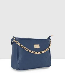Dressberry  Blue Women Sling Bag 