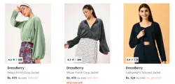 DressBerry Women Jackets UPTO 85% OFF