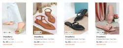 Dressberry Womens Flats upto 80% Discount | Starting at ₹185
