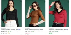 Dressberry Womens Sweaters upto 78% Discount