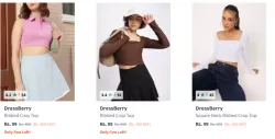 Dressberry Womens Top Starting at ₹99