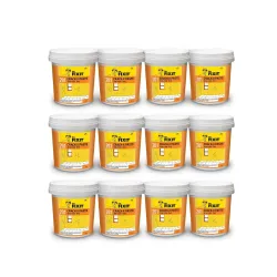 Dr. Fixit 201 Crack X Paste Acrylic Flexible Crack Filler (1Kg, Pack of 12)