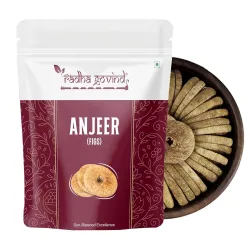 Radha Govind Afghani Anjeer Figs 900g, Premium Dried Figs Dry Fruit
