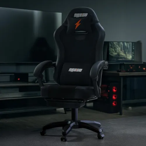 Image of DROGO Aura Ergonomic Gaming Chair with Premium PU Leather Fabric