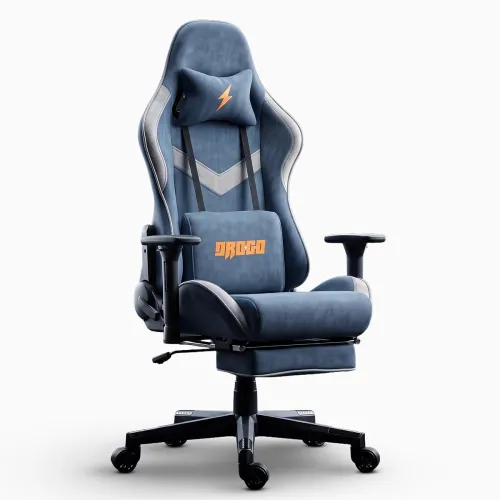 Image of Drogo Ergonomic Gaming Chair with Footrest