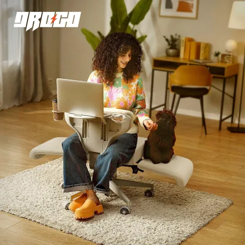 Image of DROGO Freedom-X Multi-Position Cross Legged Office Chair for Work from Home