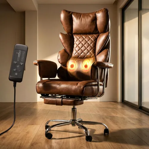 Image of DROGO Monarch-X Massage Office Chair with Vibration & Heat