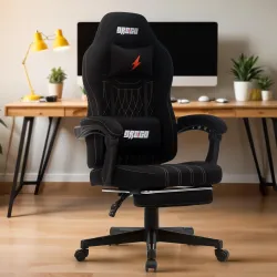 DROGO Proform Ergonomic Gaming Chair, Computer Chair with Luxurious Suede Fabric