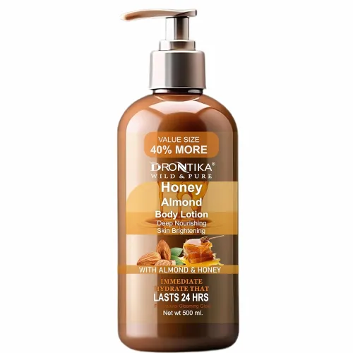 Image of Drontika Almond Honey Body Lotion 500ml