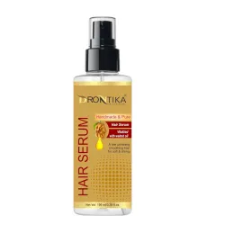DRONTIKA Herbal Hair Serum for Women & Men | Contains Walnut Oil | Instant Shine & Smoothness | Regular use Hair Serum f